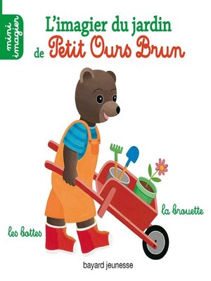 cover image of L'imagier du jardin de Petit Ours Brun